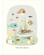 Plakat The Big Blue - Majvillan