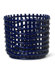 Kosz ceramiczny - ferm LIVING | blue